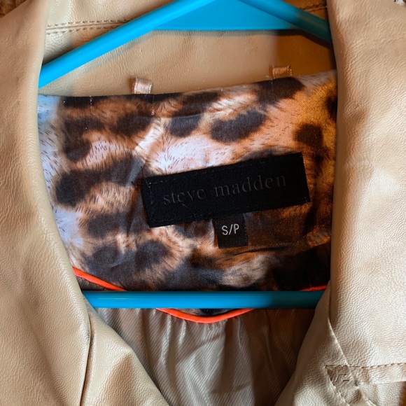Steve Madden S Pleather Jacket - Picture 3 of 4
